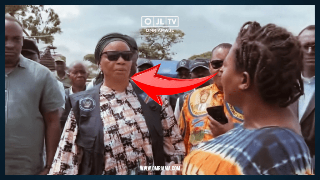 “DRC Minister Ève Bazaiba Masudi visits Nyarugusu Refugee Camp in Kigoma Region, Tanzania, urging Congolese refugees to consider voluntary return as peace and stability improve back&nbsp;home